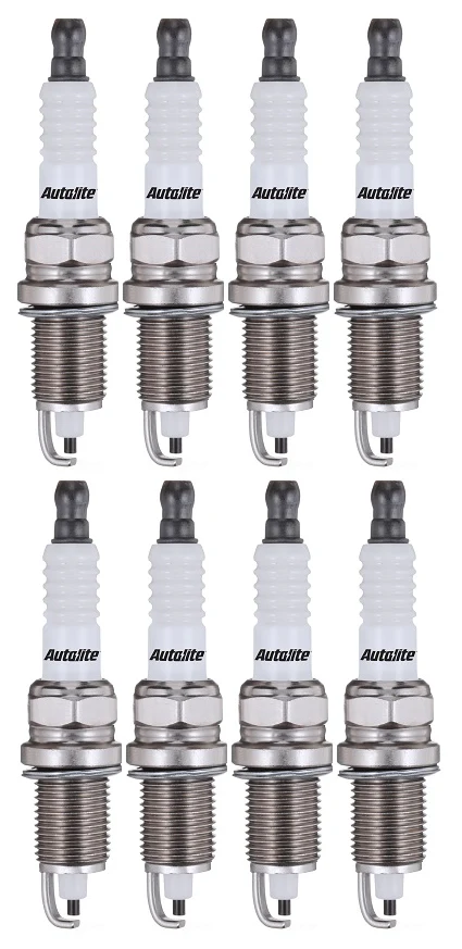 SET OF 8 AUTOLITE SPARK PLUGS TO SUIT HONDA JAZZ GD L13A1 1.3L I4