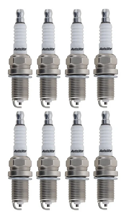 SET OF 8 AUTOLITE SPARK PLUGS TO SUIT HONDA JAZZ GD L13A1 1.3L I4