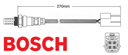 BOSCH POST CATALYTIC OXYGEN O2 SENSOR TO SUIT NISSAN VQ40DE 4.0L V6