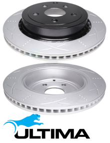 ULTIMA REAR DISC BRAKE ROTOR SET TO SUIT HOLDEN CALAIS VE VF L76 L77 L98 LS3 6.0L 6.2L V8