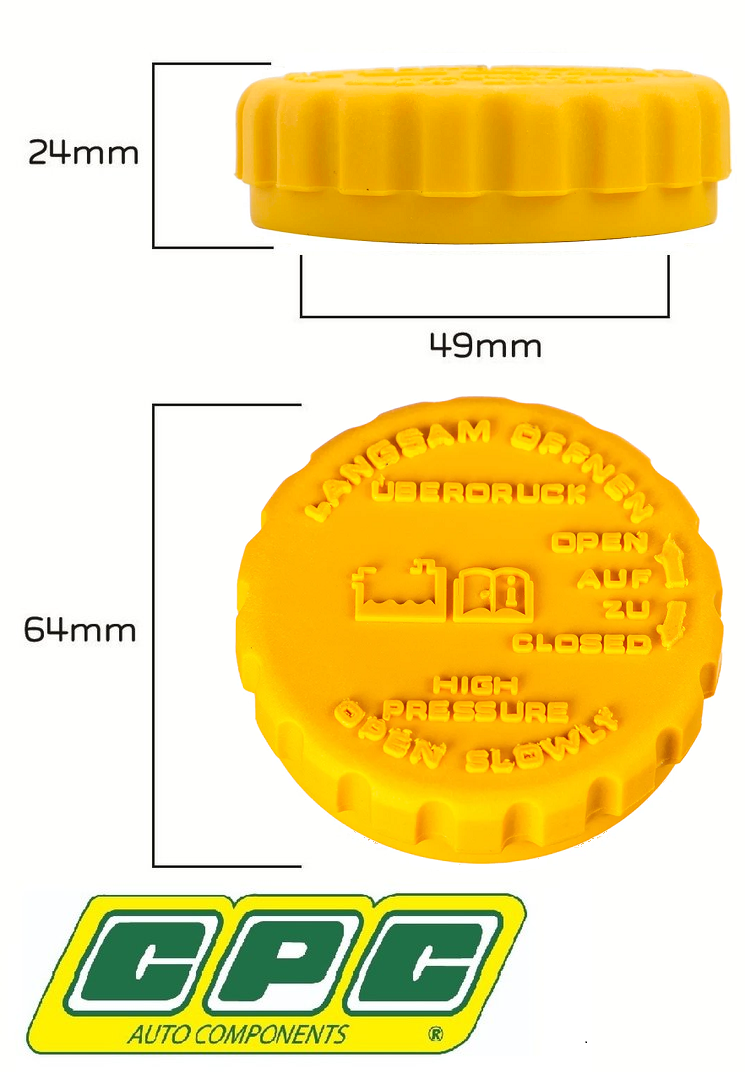 Cp3 Radiator Sticker CPC RADIATOR CAP TO SUIT HOLDEN COMMODORE VN BUICK LN3 3.8L V6 – Mace ...