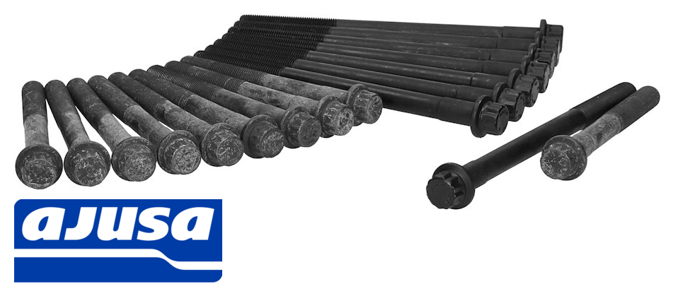 AJUSA CYLINDER HEAD BOLT SET TO SUIT TOYOTA 2KD-FTV 1KD-FTV TURBO DIESEL 2.5L 3.0L I4