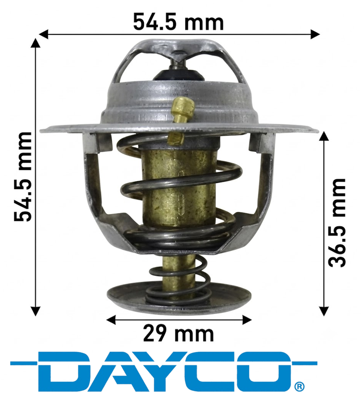 DAYCO 77 DEGREE THERMOSTAT TO SUIT NISSAN PATROL GQ GU TD42 TD42T TURBO DIESEL 4.2L I6