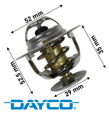 DAYCO 88 DEGREE THERMOSTAT TO SUIT FORD RANGER PX P4AT TURBO DIESEL 2.2 I4