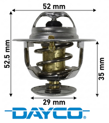 DAYCO 88 DEGREE THERMOSTAT TO SUIT FORD RANGER PX P4AT TURBO DIESEL 2.2 I4