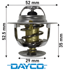 DAYCO 88 DEGREE THERMOSTAT TO SUIT FORD RANGER PX P5AT TURBO DIESEL 3.2 I5