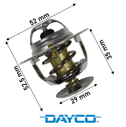 DAYCO 88 DEGREE THERMOSTAT TO SUIT FORD RANGER PX P5AT TURBO DIESEL 3.2 I5