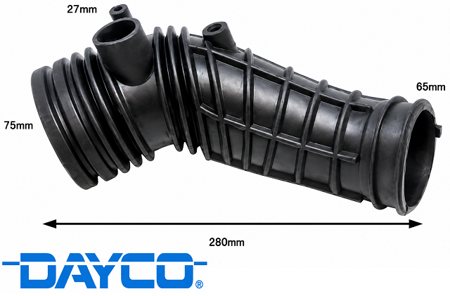 DAYCO AIR INTAKE HOSE TO SUIT HONDA ACCORD CL CM K24A K24A4 K24A8 2.4L I4