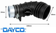 DAYCO AIR INTAKE HOSE TO SUIT NISSAN PATROL GU Y61 ZD30DDTI TURBO DIESEL 3.0L I4 FROM 03/2013 TILL 10/2017 CHASSIS UERY61 & UETY61