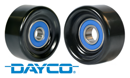 DAYCO AUTOMATIC BELT TENSIONER AND PULLEY KIT TO SUIT NISSAN NAVARA D22 D40 YD25DDTI TURBO DIESEL 2.5L I4