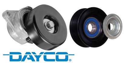 DAYCO COMPLETE SERPENTINE BELT KIT TO SUIT MITSUBISHI CHALLENGER PB PC 4D56T TURBO DIESEL 2.5L I4 TILL 07/2011