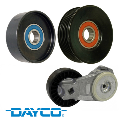 DAYCO AUTOMATIC BELT TENSIONER AND PULLEY KIT TO SUIT FORD FAIRLANE BA BF BARRA 182 190 4.0L I6