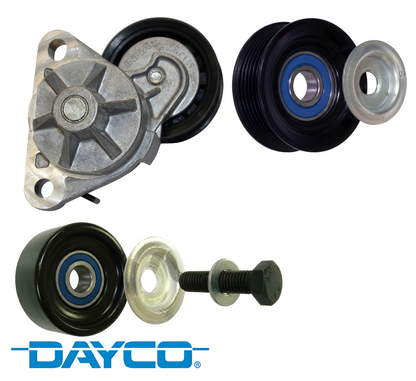 DAYCO AUTOMATIC BELT TENSIONER AND PULLEY KIT TO SUIT HOLDEN COMMODORE VE VF L77 6.0L V8