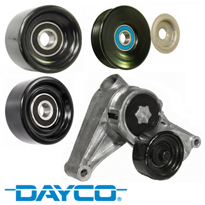 DAYCO AUTOMATIC BELT TENSIONER AND PULLEY KIT TO SUIT HOLDEN CAPRICE VS WH WK ECOTEC L36 3.8L V6 FROM 05/1996