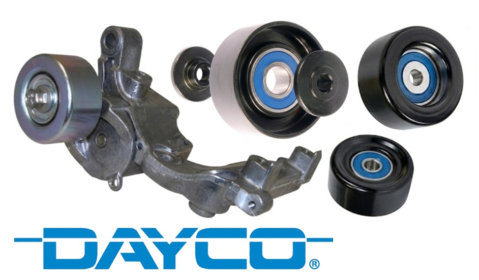 DAYCO AUTOMATIC BELT TENSIONER AND PULLEY KIT TO SUIT TOYOTA PRADO GRJ120R 1GR-FE 4.0L V6