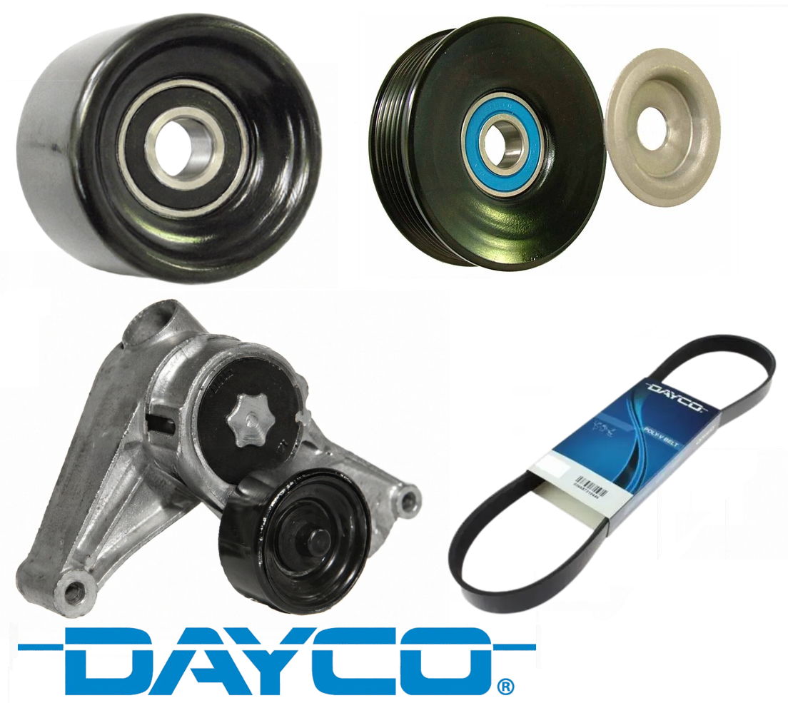DAYCO COMPLETE SERPENTINE BELT KIT TO SUIT HOLDEN COMMODORE VF SIDI LFX LFW 3.0L 3.6L V6