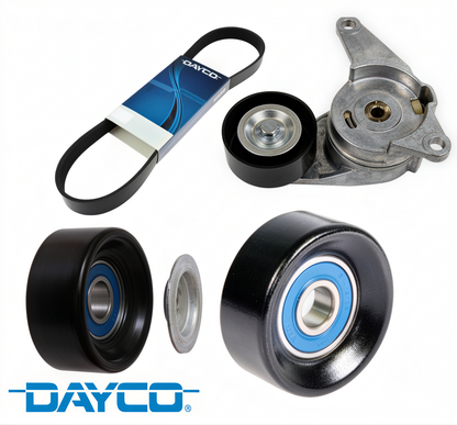 DAYCO COMPLETE SERPENTINE BELT KIT TO SUIT HOLDEN COMMODORE VE SIDI LF1 3.0L V6 TILL 03/2010