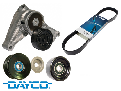 DAYCO COMPLETE SERPENTINE BELT KIT TO SUIT HOLDEN COMMODORE VT VX VY L67 SUPERCHARGED 3.8L V6