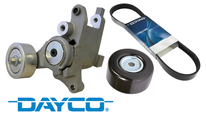 DAYCO COMPLETE SERPENTINE BELT KIT TO SUIT TOYOTA HILUX KUN16R KUN26R 1KD-FTV TURBO DIESEL 3.0L I4