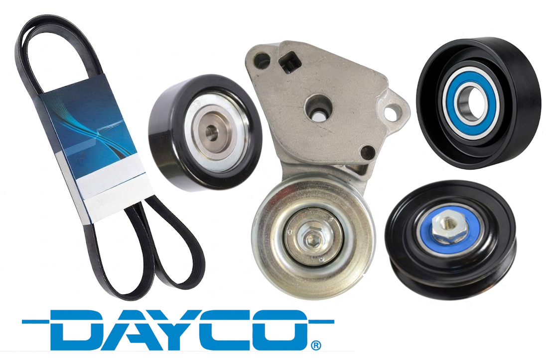 DAYCO COMPLETE SERPENTINE BELT KIT TO SUIT MITSUBISHI CHALLENGER PB PC 4D56T TURBO DIESEL 2.5L I4 FROM 08/2011