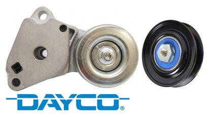 DAYCO COMPLETE SERPENTINE BELT KIT TO SUIT MITSUBISHI CHALLENGER PB PC 4D56T TURBO DIESEL 2.5L I4 FROM 08/2011