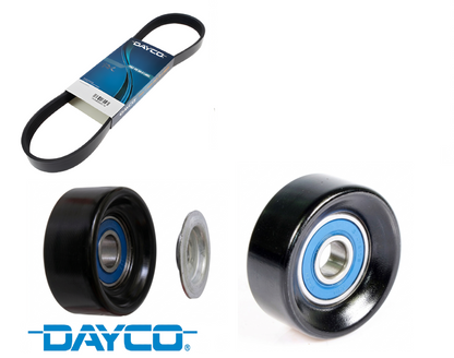DAYCO DRIVE BELT & PULLEY KIT TO SUIT HOLDEN COMMODORE VE VZ ALLOYTEC LE0 LY7 LW2 3.6L V6 TILL 03/2008