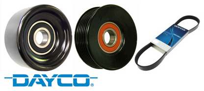 DAYCO DRIVE BELT & PULLEY KIT TO SUIT FORD FAIRLANE AU MPFI SOHC 4.0L I6