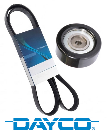 DAYCO DRIVE BELT & PULLEY KIT TO SUIT MITSUBISHI CHALLENGER PB PC 4D56T TURBO DIESEL 2.5L I4 FROM 08/2011