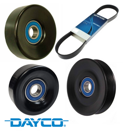 DAYCO DRIVE BELT & PULLEY KIT TO SUIT FORD WINDSOR OHV MPFI 5.0 V8