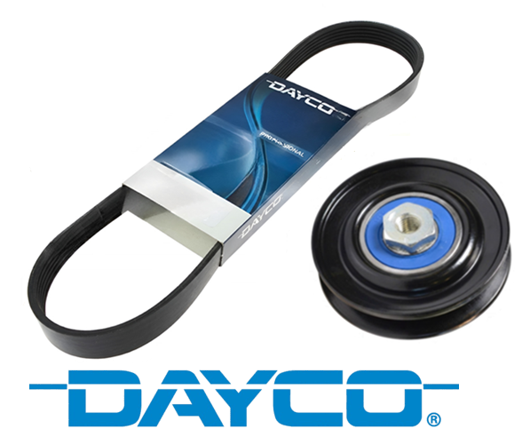 DAYCO DRIVE BELT & PULLEY KIT TO SUIT MITSUBISHI 4D56T TURBO DIESEL 2.5L I4 TILL 07/2011