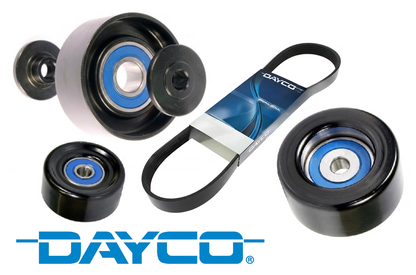 DAYCO DRIVE BELT & PULLEY KIT TO SUIT TOYOTA PRADO GRJ120R 1GR-FE 4.0L V6