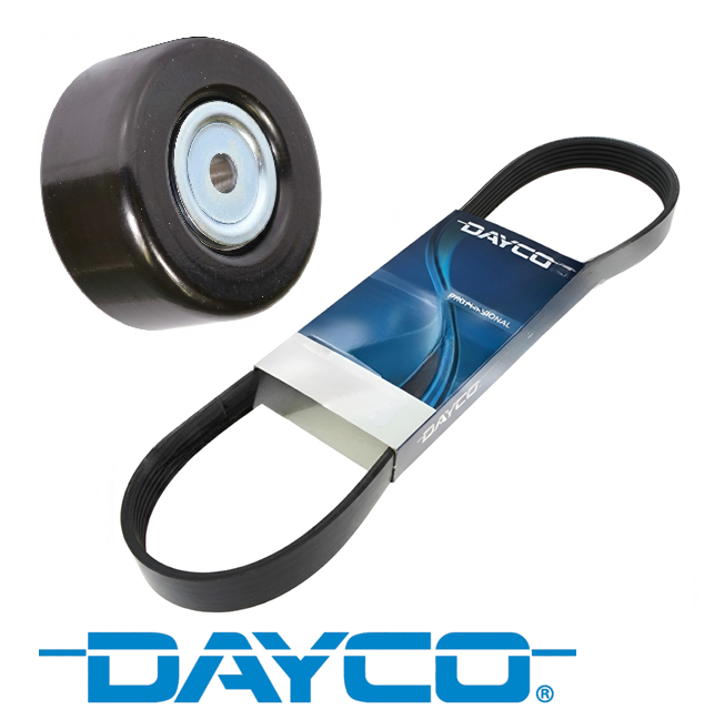 DAYCO DRIVE BELT & PULLEY KIT TO SUIT TOYOTA HILUX KUN16R KUN26R 1KD-FTV TURBO DIESEL 3.0L I4