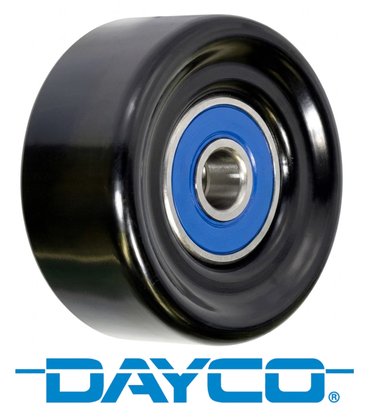 DAYCO NULINE LHS IDLER PULLEY TO SUIT NISSAN PATHFINDER R51 V9X TURBO DIESEL 3.0L V6