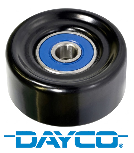 DAYCO NULINE LHS IDLER PULLEY TO SUIT NISSAN PATHFINDER R51 V9X TURBO DIESEL 3.0L V6