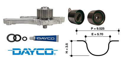 DAYCO TIMING BELT KIT TO SUIT FORD ECONOVAN JG JH FE 2.0L I4