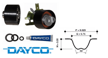 DAYCO TIMING BELT KIT TO SUIT FORD FOCUS LT LV D4204T TURBO DIESEL 2.0L I4