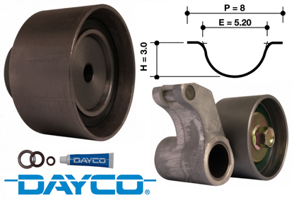 DAYCO TIMING BELT KIT TO SUIT HOLDEN JACKAROO L2 6VD1 3.2L V6 FROM 09/1994