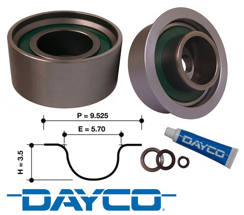 DAYCO TIMING BELT KIT TO SUIT HYUNDAI TUCSON JM G4GC 2.0L I4