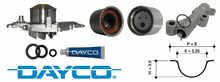 DAYCO TIMING BELT KIT TO SUIT MITSUBISHI PAJERO NM NP NS NT 6G74 6G75 3.5L 3.8L V6