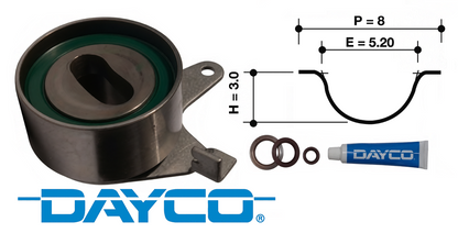 DAYCO TIMING BELT KIT TO SUIT MITSUBISHI 4G15 1.5L I4