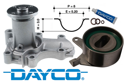 DAYCO TIMING BELT KIT TO SUIT MITSUBISHI 4G15 1.5L I4