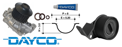 DAYCO TIMING BELT KIT TO SUIT MITSUBISHI PAJERO IO 4G93 1.8L I4