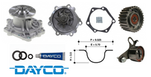 DAYCO TIMING BELT KIT TO SUIT TOYOTA HIACE LH162R LH168R LH172R LH178R 5L DIESEL 3.0L I4