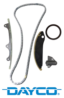 DAYCO TIMING CHAIN KIT WITHOUT GEARS TO SUIT MITSUBISHI TRITON MQ MR 4N15 TURBO DIESEL 2.4L I4