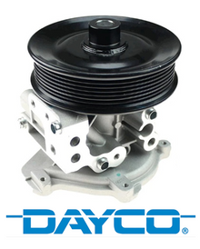 DAYCO WATER PUMP TO SUIT FORD TRANSIT VJ VM H9FA H9FB TURBO DIESEL 2.4L I4 WITH BACK HOUSING GASKET