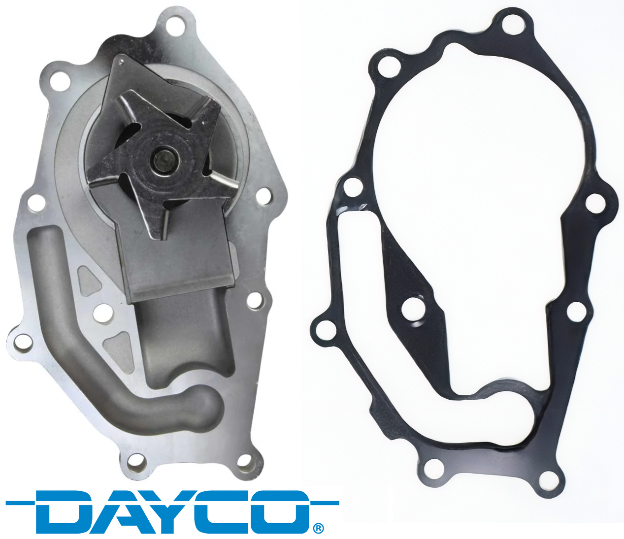 DAYCO WATER PUMP KIT TO SUIT NISSAN PATROL GU Y61 ZD30DDTI TURBO DIESEL 3.0L I4