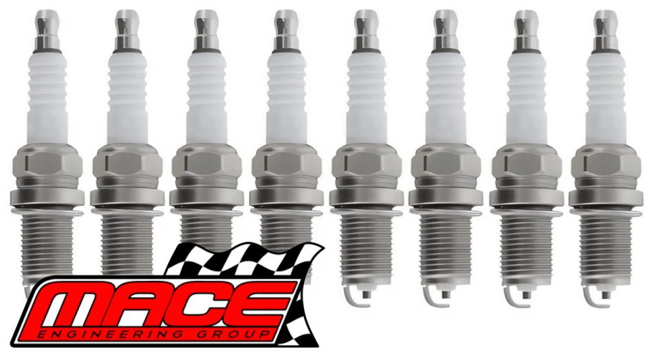 SET OF 8 MACE SPARK PLUGS TO SUIT HSV W427 VE LS7 7.0L V8