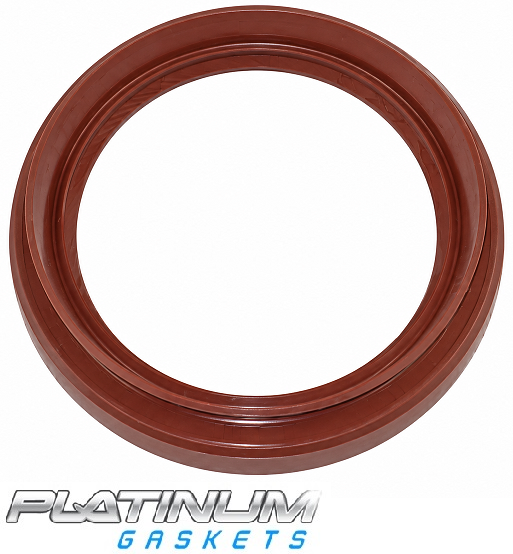 PLATINUM FRONT CRANKSHAFT OIL SEAL TO SUIT TOYOTA LANDCRUISER HDJ80R HDJ81R 1HD-FT TURBO DIESEL 4.2L I6 4 BOLT TWIN VEE