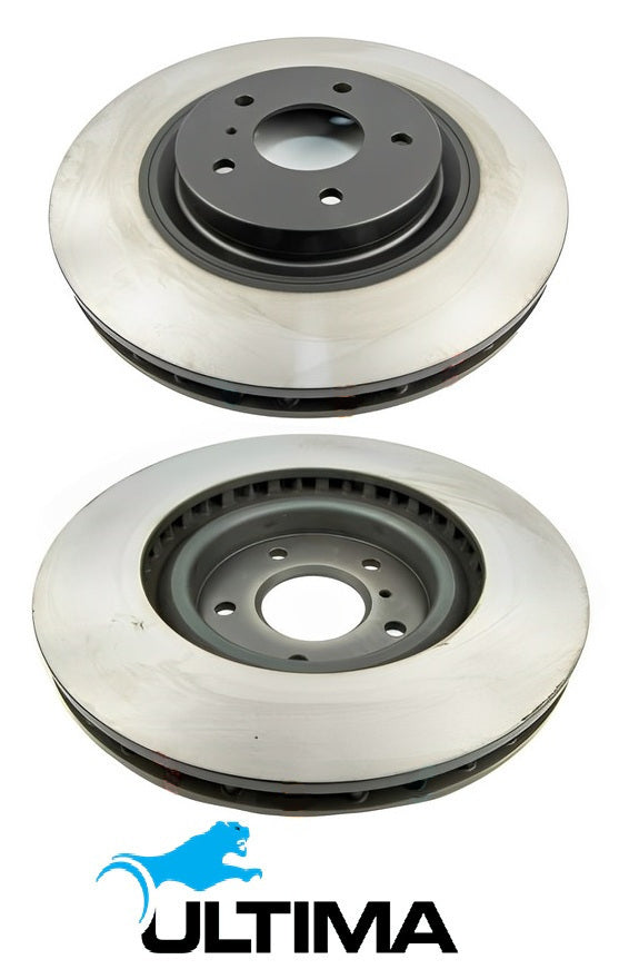 FRONT VENTED DISC BRAKE ROTORS FOR NISSAN SKYLINE V35 VQ25DD VQ30DD VQ35DE 2.5L 3.0L 3.5 V6 OD 324MM