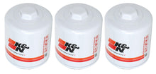 SET OF 3 K&N HIGH FLOW OIL FILTERS TO SUIT HOLDEN VIVA JF F18D3 1.8L I4